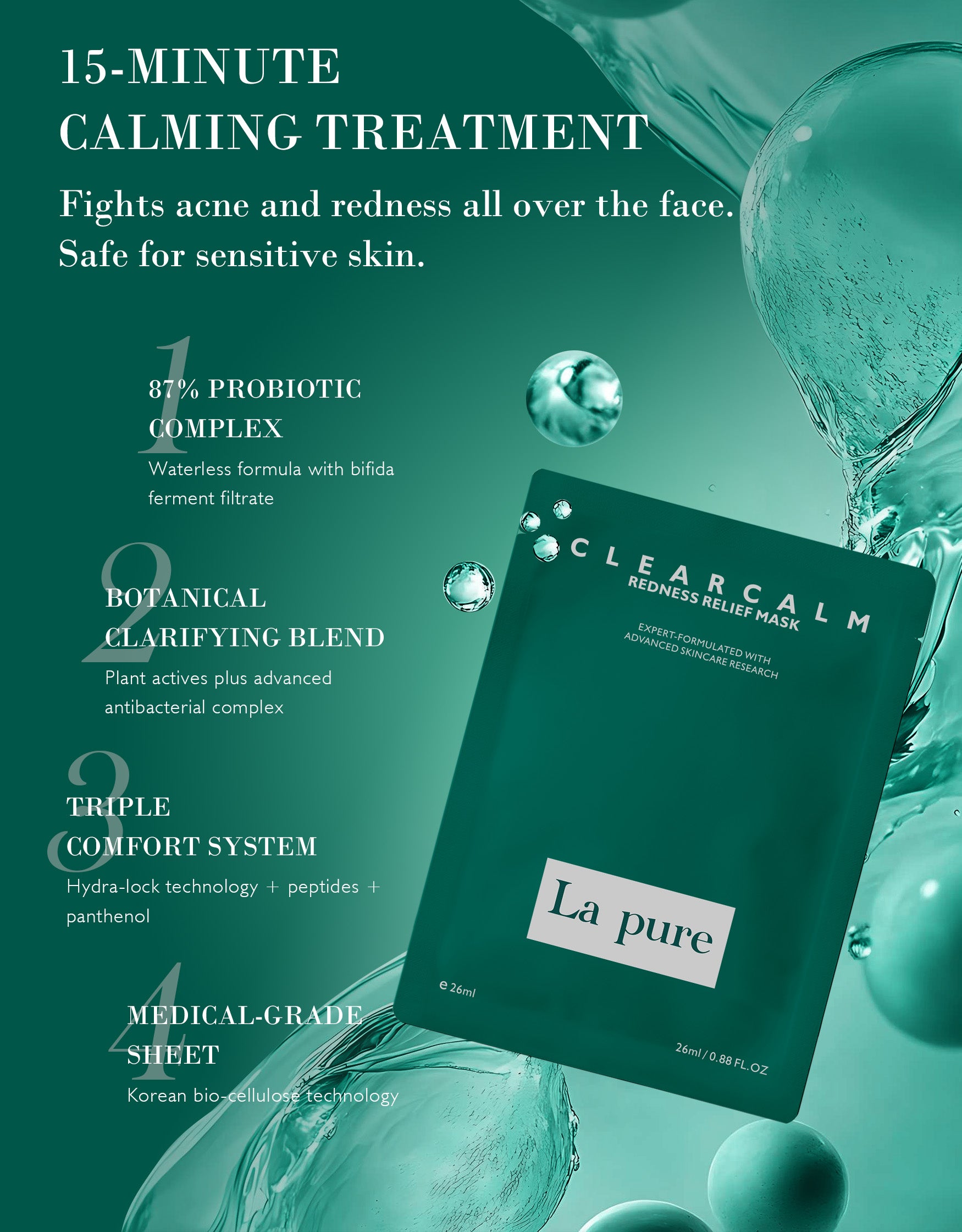 Clear Calm Redness Relief Mask